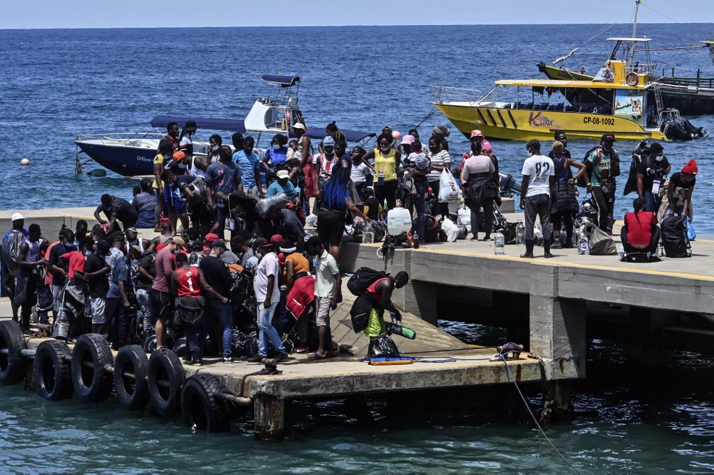 Panamá está enfrentando una crisis migratoria impulsada desde Sudamérica. (AFP)
