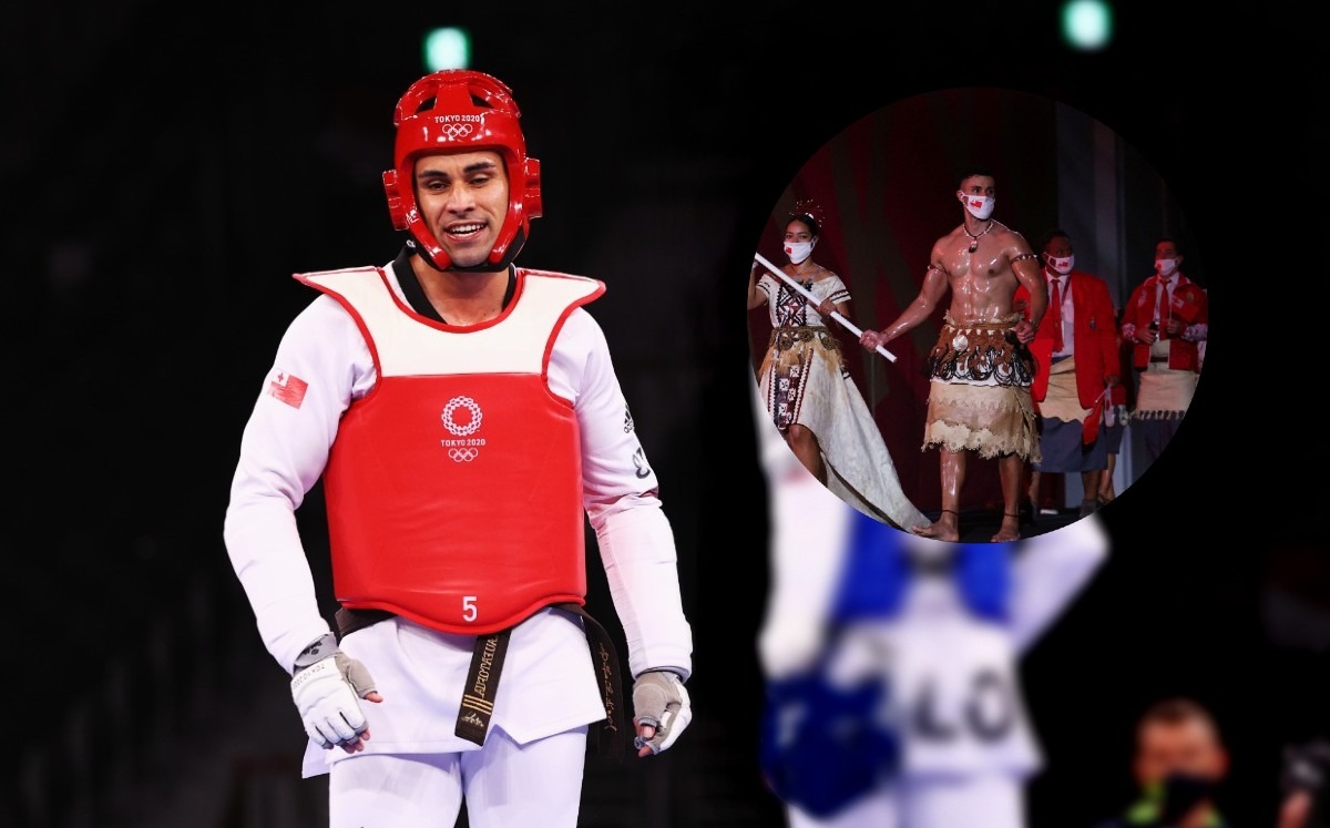 Pita Taufatofua fue eliminado en Tokio 2020 (Reuters)
