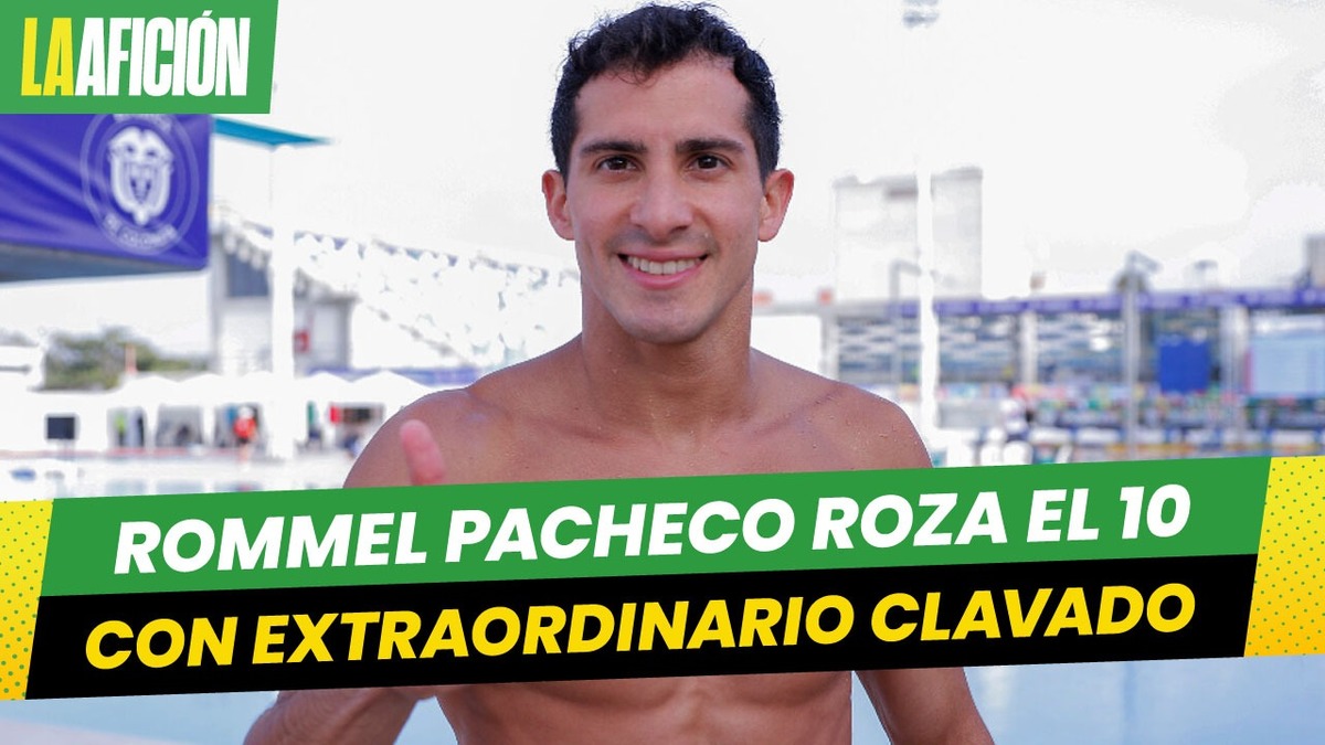 Rommel Pacheco roza el 10 con extraordinario clavado en Tokio 2020