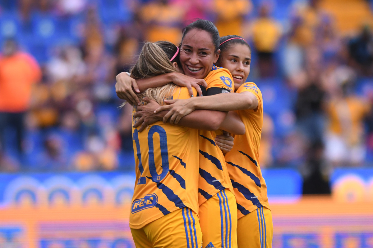 Tigres Femenil golea a Necaxa en la jornada 3 (Jorge López)