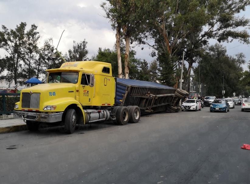 Volcadura en la alcaldía Azcapotzalco | Jorge Becerril