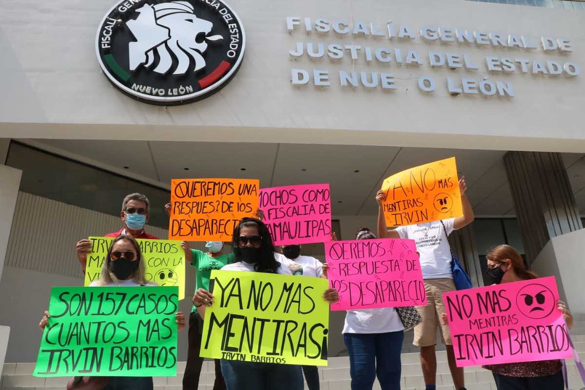 Familiares de desaparecidos en Nuevo León buscarán llevar casos a CIDH. Foto: Leonel Rocha.