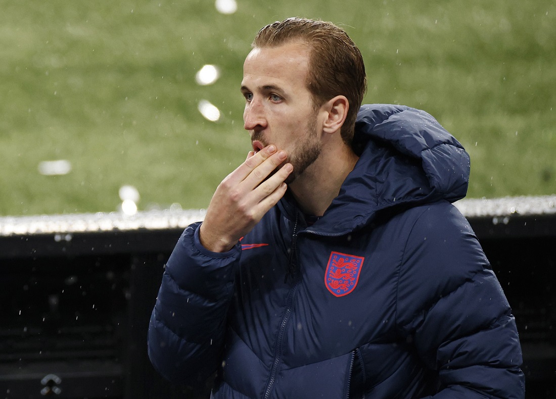 Harry Kane, delantero de la selección de Inglaterra (Reuters)