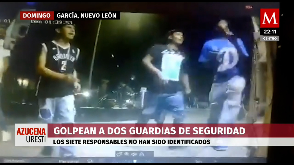 Jóvenes golpean a guardias en Mitras Poniente por negarles el acceso