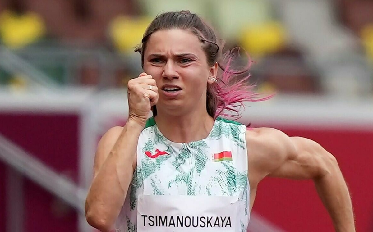 Krystsina Tsimanouskaya (AP)