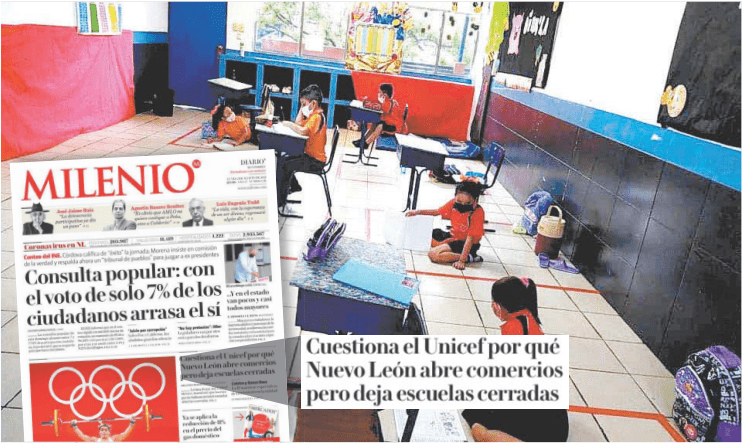 MILENIO dio a conocer este lunes la postura de la Unicef sobre el tema. Roberto Alanís