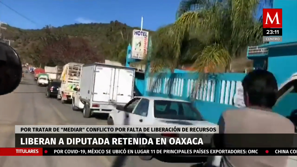 Protestantes liberan a diputada retenida en Oaxaca