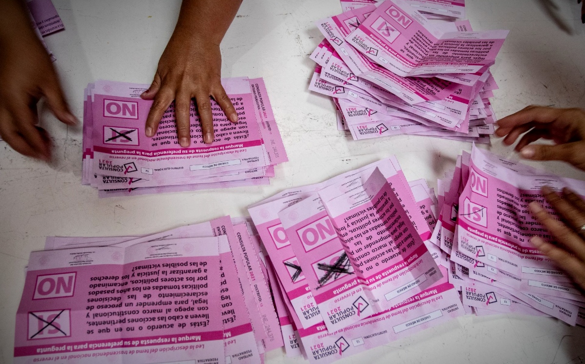 Los consejeros sostuvieron que la consulta del 1 de agosto fue una jornada exitosa. (Cuartoscuro)