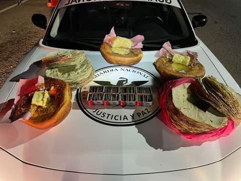 Dentro de los alimentos hallaron 8 cajas con las municiones (Especial)