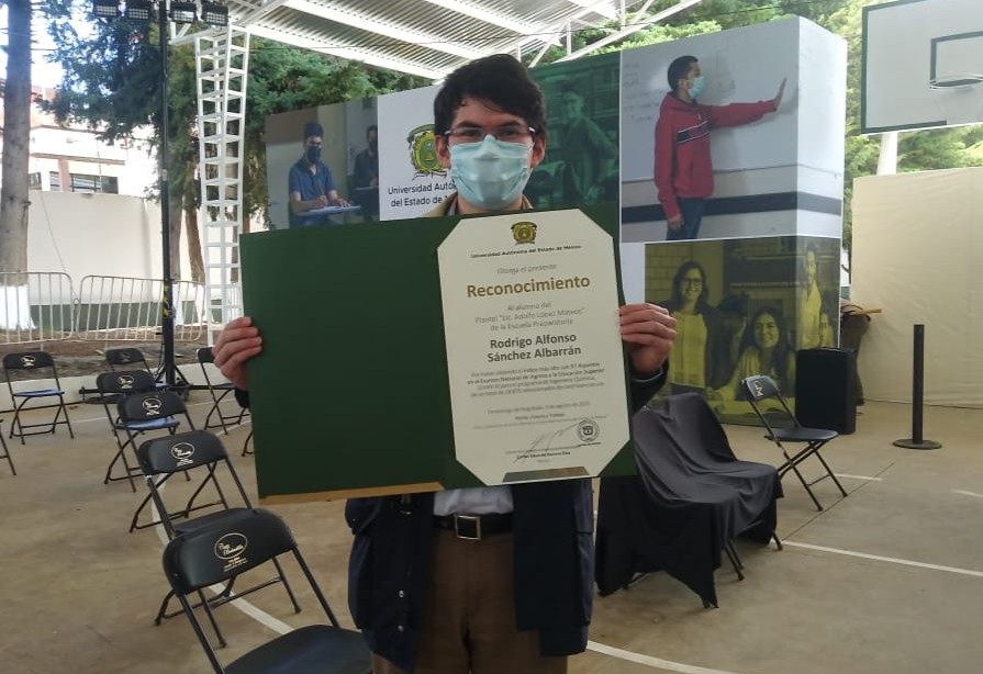 "Cuando hice el examen sólo esperaba pasar, la verdad es que nunca pensé estar en el primer lugar".. (Especial)