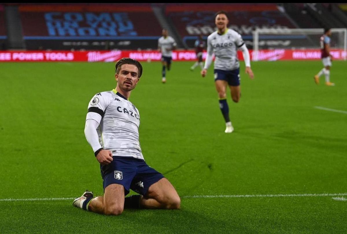 Jack Grealish muy cerca de fichar por el Manchester City (Instagram @ jackgrealish)