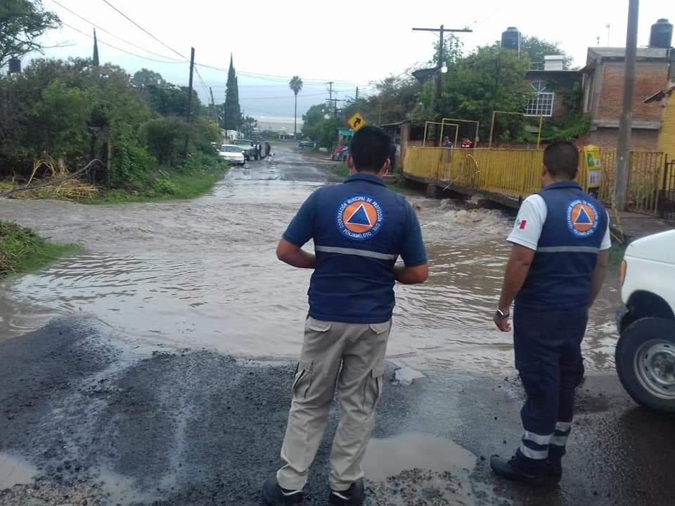 Lluvias dejan incomunicados a pobladores de Pénjamo