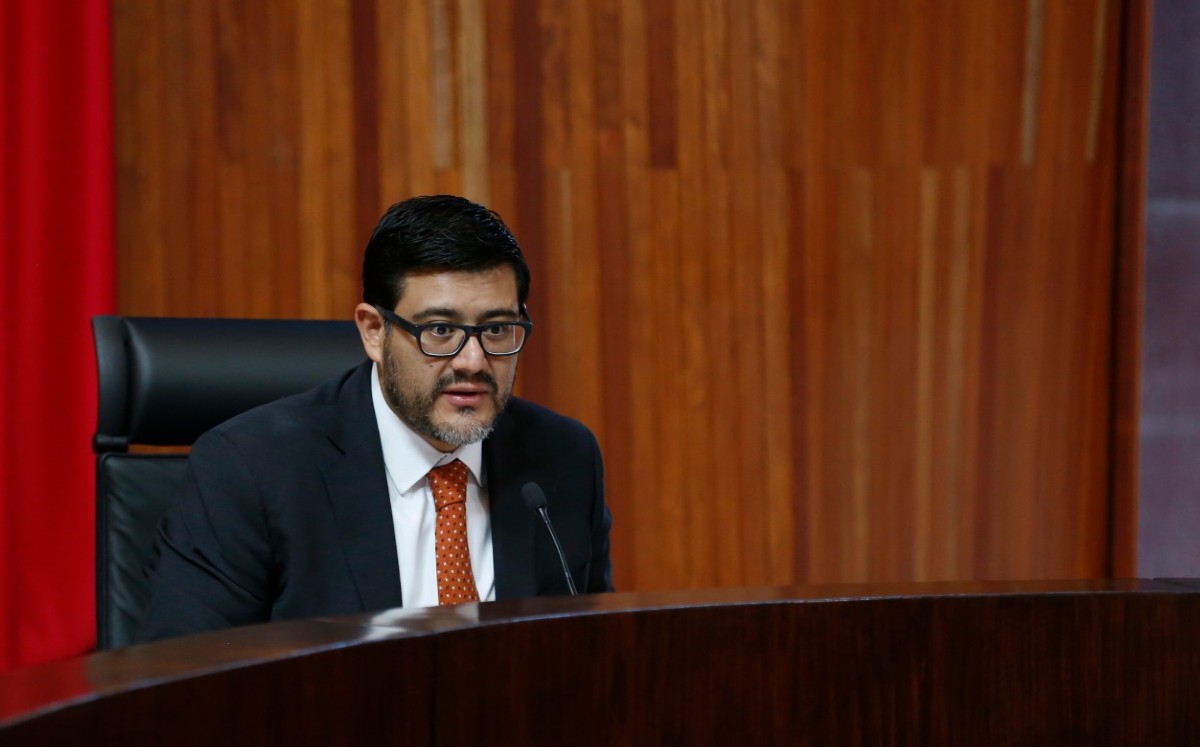Reyes Rodríguez fue elegido por la mayoría de magistrados como presidente del Tribunal Electoral. | Ariana Pérez