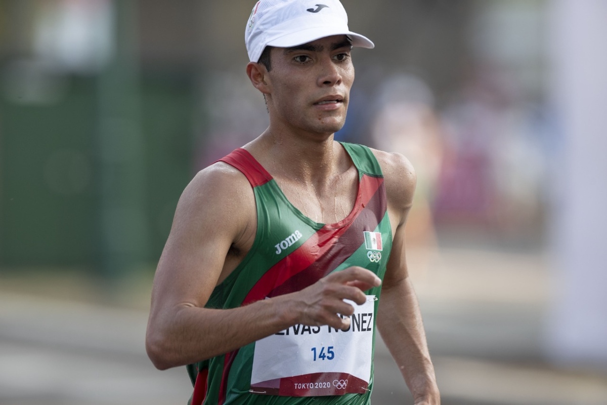 Andrés Olivas, el mejor marchista mexicano en Tokio 2020 (Mexsport)