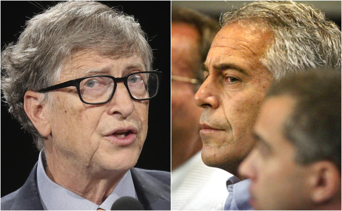 Bill Gates y Jeffrey Epstein. | AP