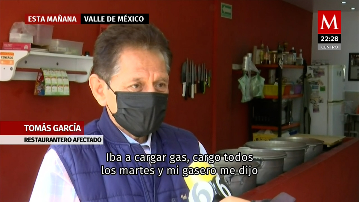 En CdMx y Edomex, negocios locales cierran por la falta de gas LP