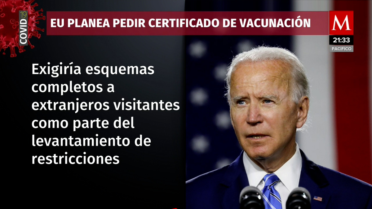 EU planea exigir vacunación anticovid completa a turistas: funcionario de Casa Blanca