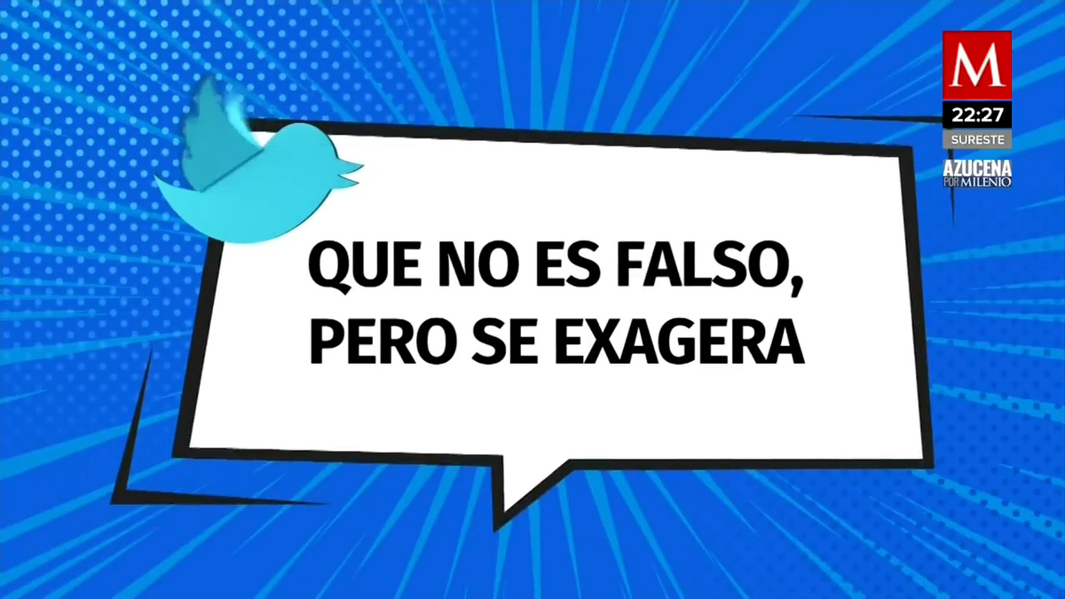 “No es falso pero se exagera”; Ana Elizabeth García Vilchis