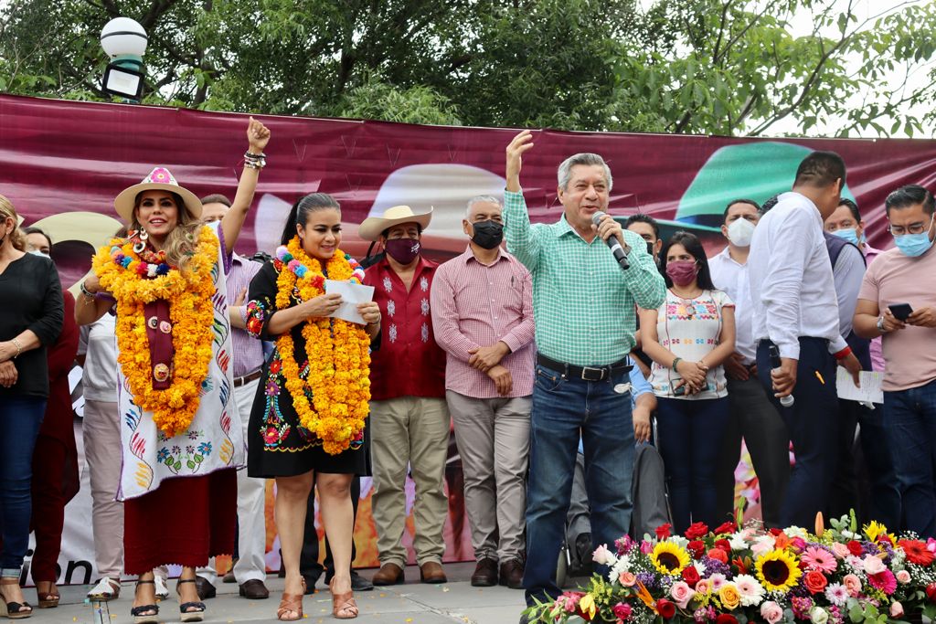 En Guerrero, dirigente de Morena pide luchar para recuperar triunfo electoral de Tlapa. (Rogelio Agustín).