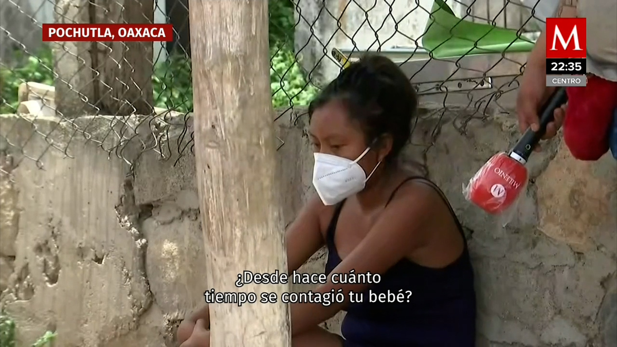 Ingresan a bebé a hospital en Oaxaca y se contagia de covid ante falta de protocolos