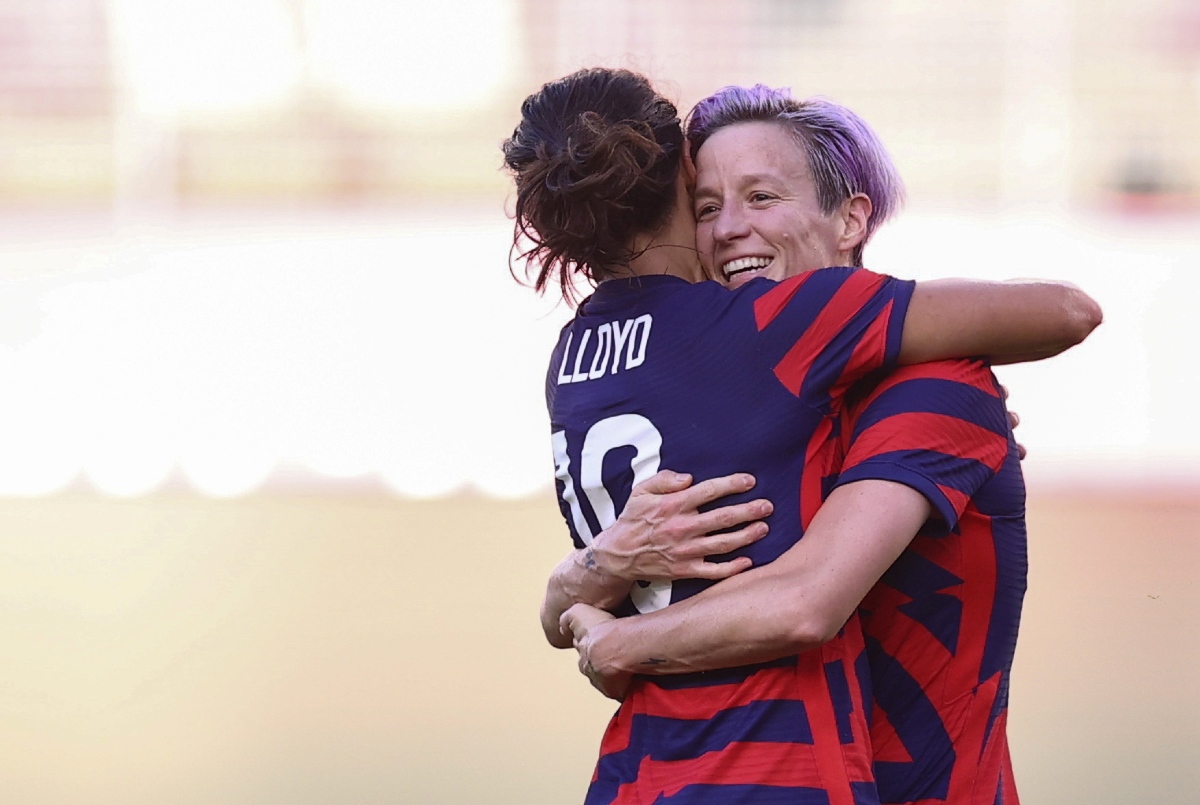 Estados Unidos, medalla de bronce en futbol femenil (Reuters)