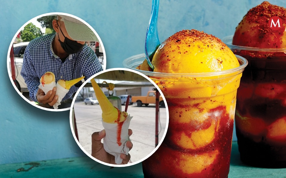 Ya llegó, ahora la nieve de jobito con chamoy