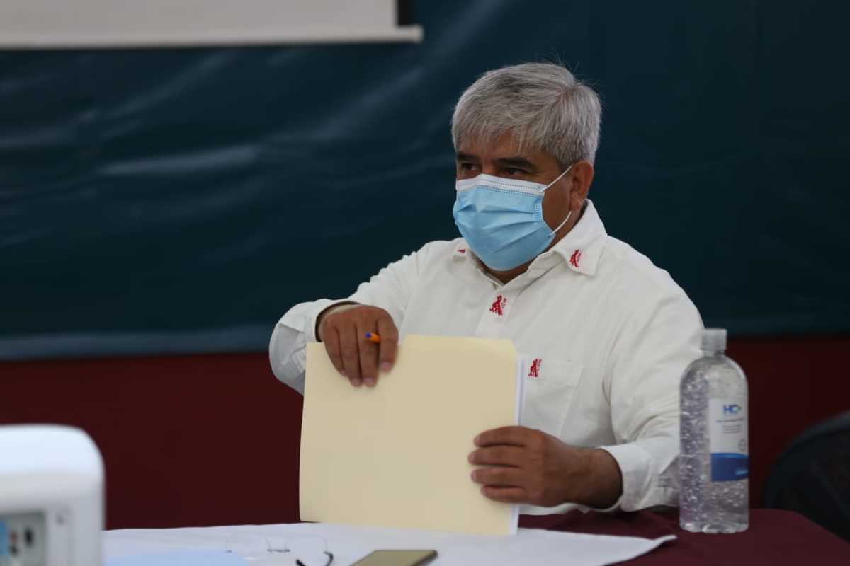 Abraham Mendoza Zenteno, delegado de los Programas para el Desarrollo y Bienestar en Hidalgo. (Jorge Sánchez)