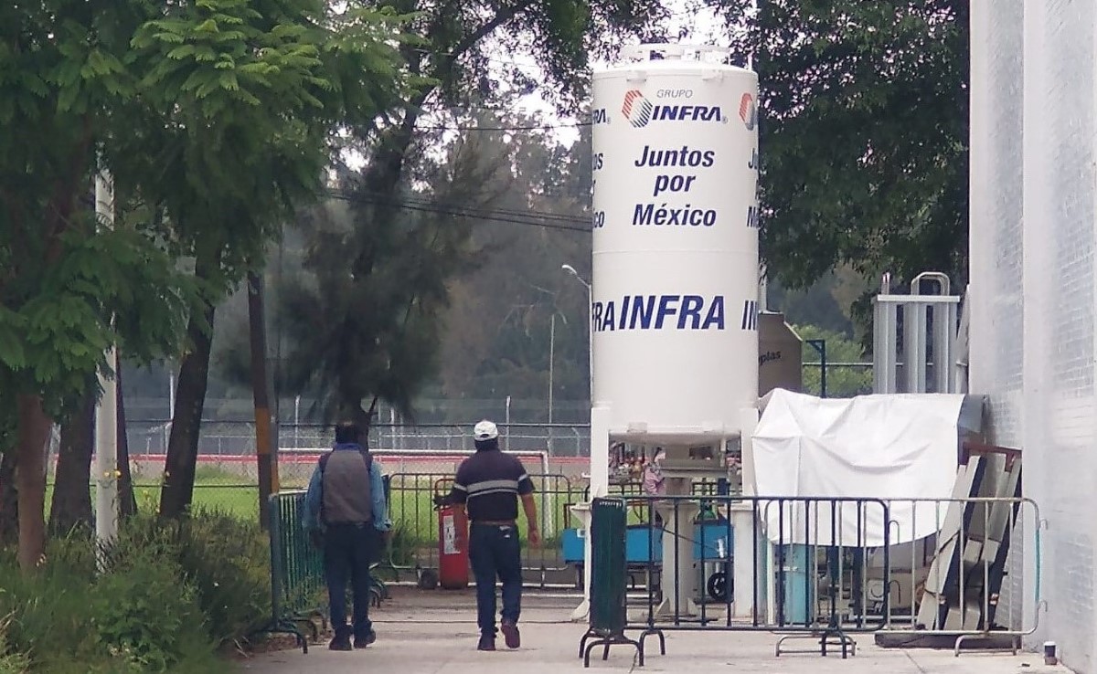 El módulo está en el Autódromo Hermanos Rodríguez. | Liset González