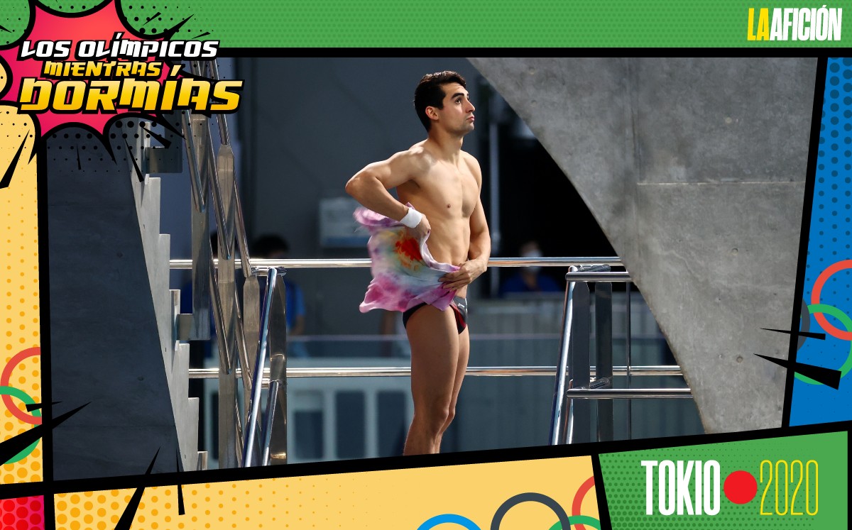 Andrés Villarreal durante los Juegos Olímpicos en Tokio 2020 (Reuters)