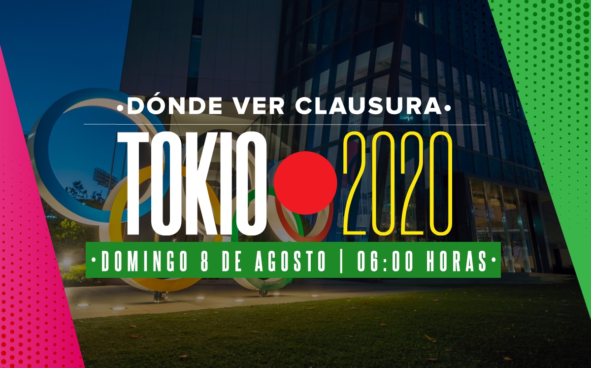 Clausura Tokio 2020: dónde ver