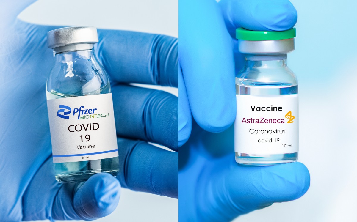 El estudio se realizó con las vacunas AstraZeneca y Pfizer en Reino Unido | Shutterstock