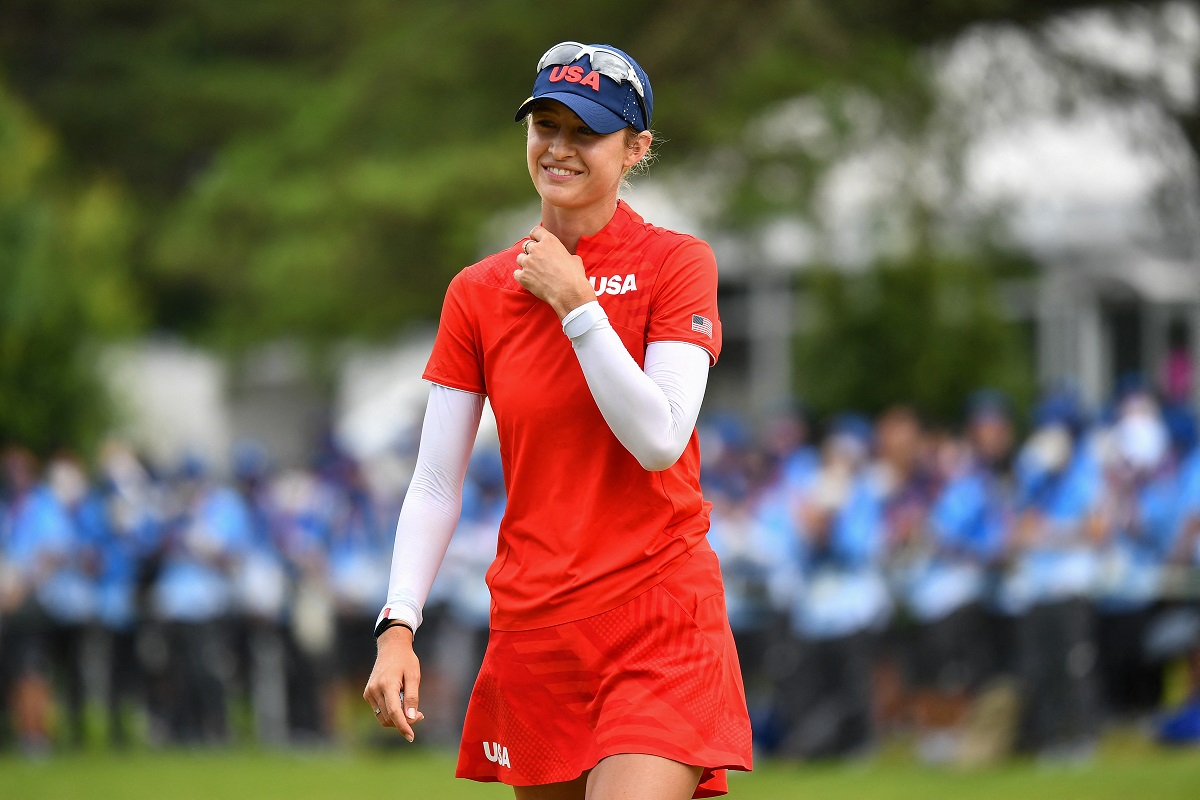 Nelly Korda conquista el oro en golf femenil en los Juegos Olímpicos (AFP)
