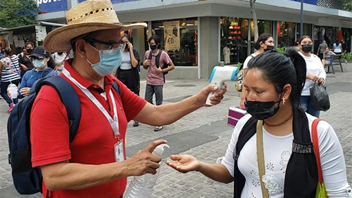 Regresan filtros sanitarios al Centro de Guadalajara