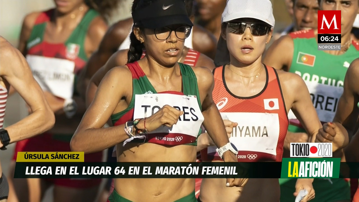 Úrsula Sánchez llega en lugar 64 en el maratón femenil