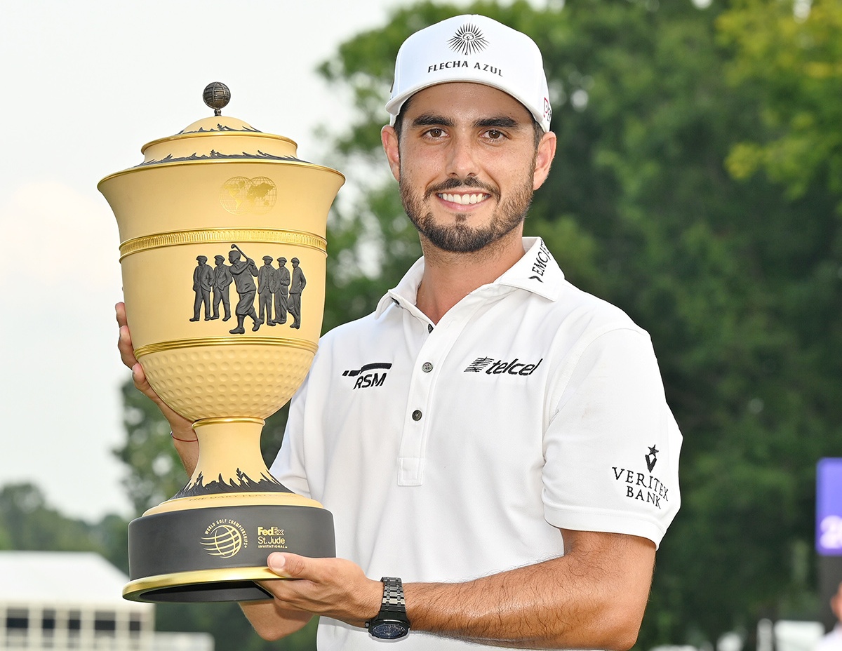 Abraham Ancer, campeón del St. Jude Invitational del PGA Tour.