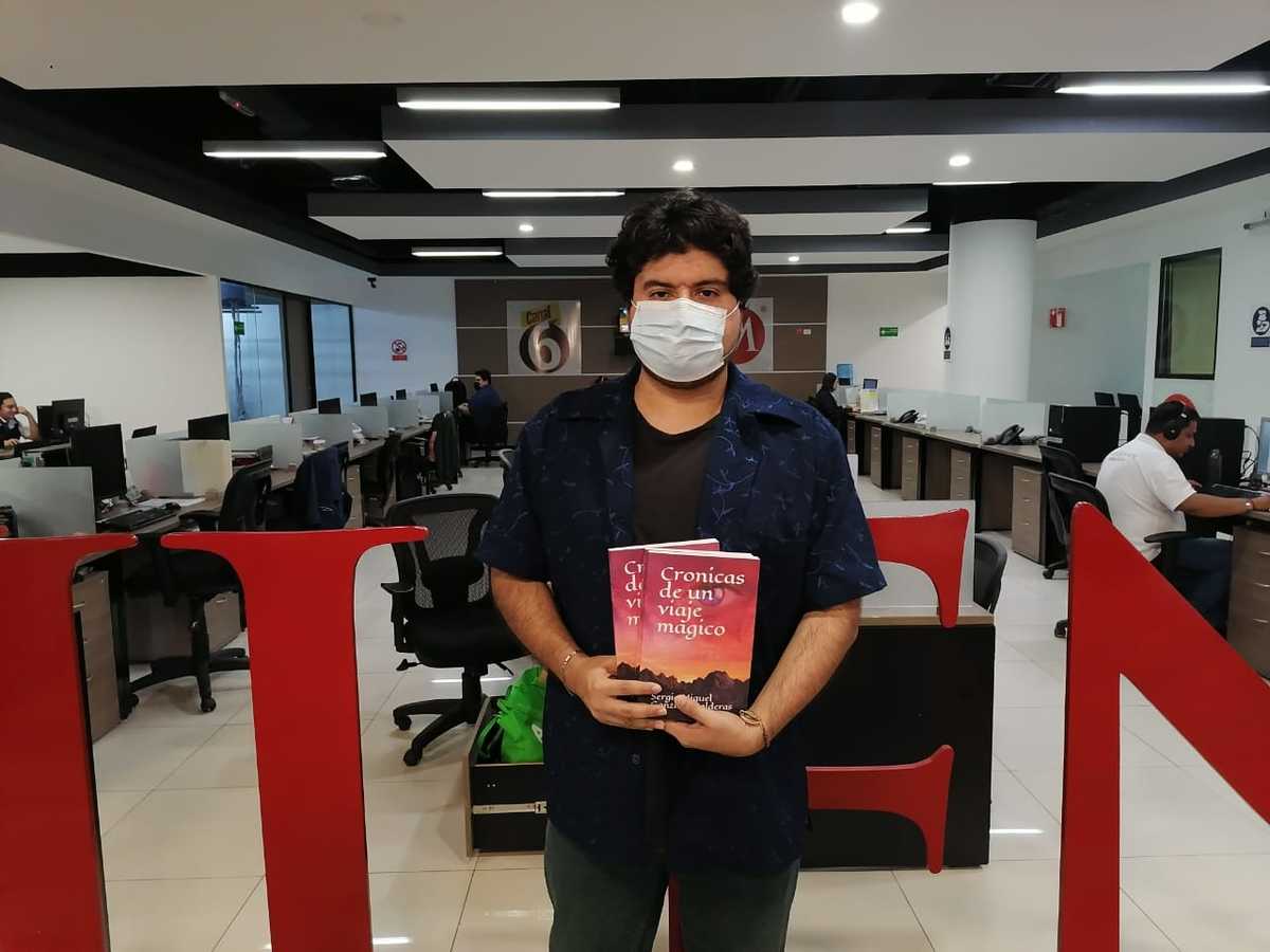Sergio Miguel González Balderas, autor del libro Crónicas de un Viaje Mágico