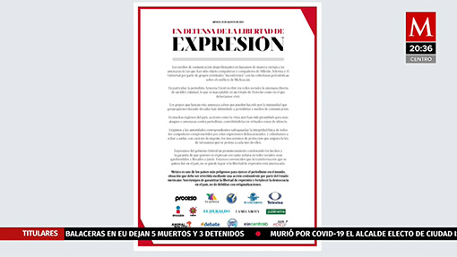¡En defensa de la libertad de expresión!