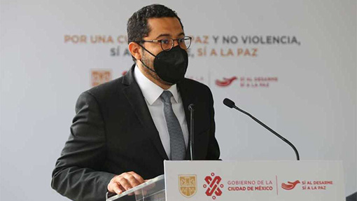 Gobierno de CdMx relanza 'Sí al desarme, sí a la paz'