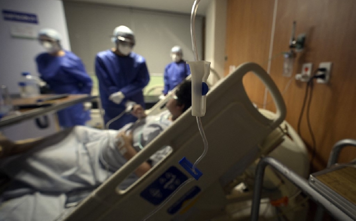 Héctor, un joven de 26 años, está hospitalizado en el Hospital Polanco Coacalco. (AFP)