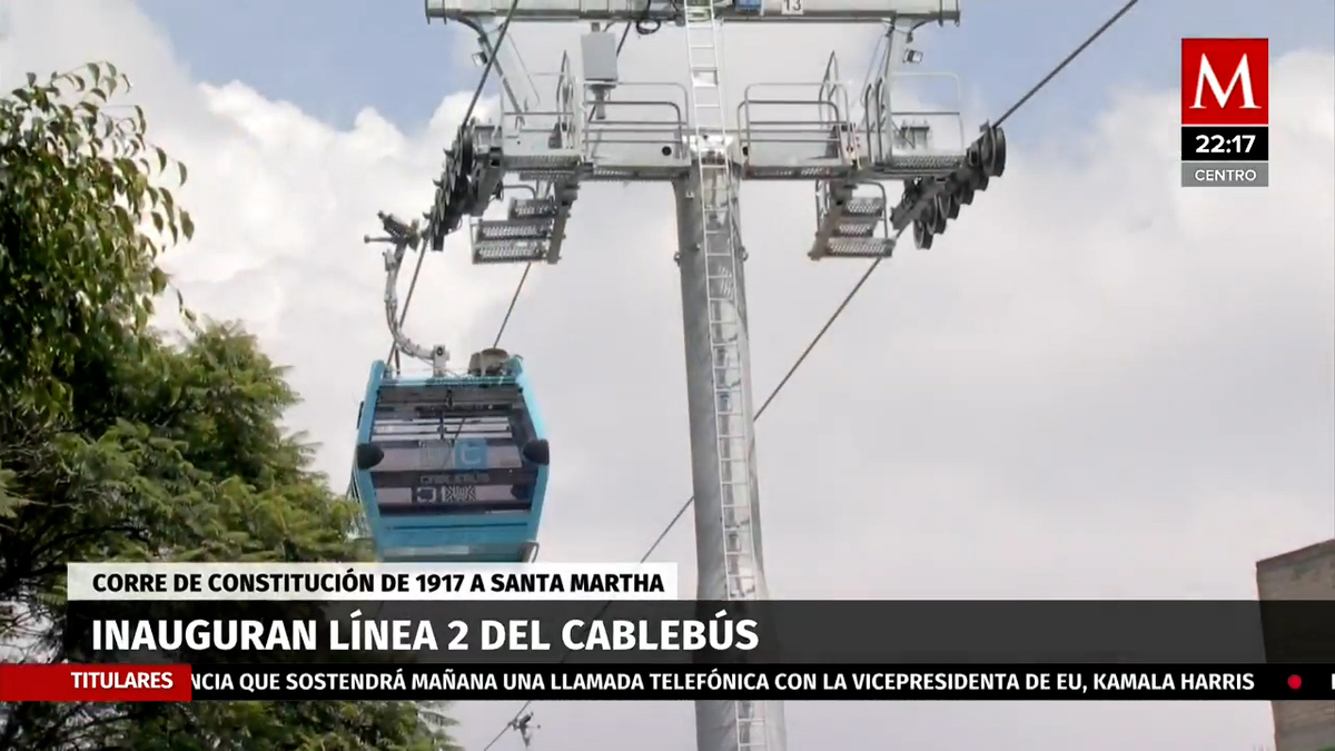 Línea 2 del Cablebús de CdMx en Iztapalapa es i
