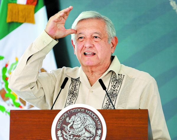 López Obrador estuvo este domingo en Juárez. Ariel Ojeda