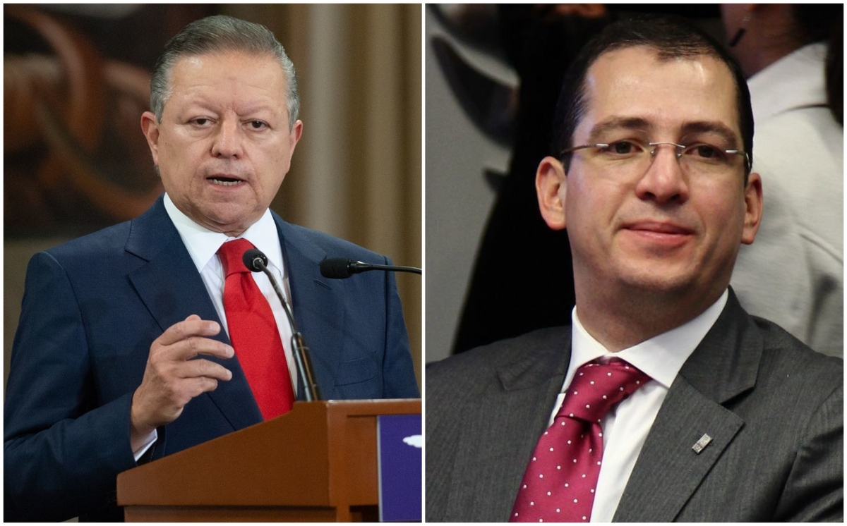 El ministro y el magistrado se reunieron hoy para discutir los sucedido en el Tribunal. (Cuartoscuro)