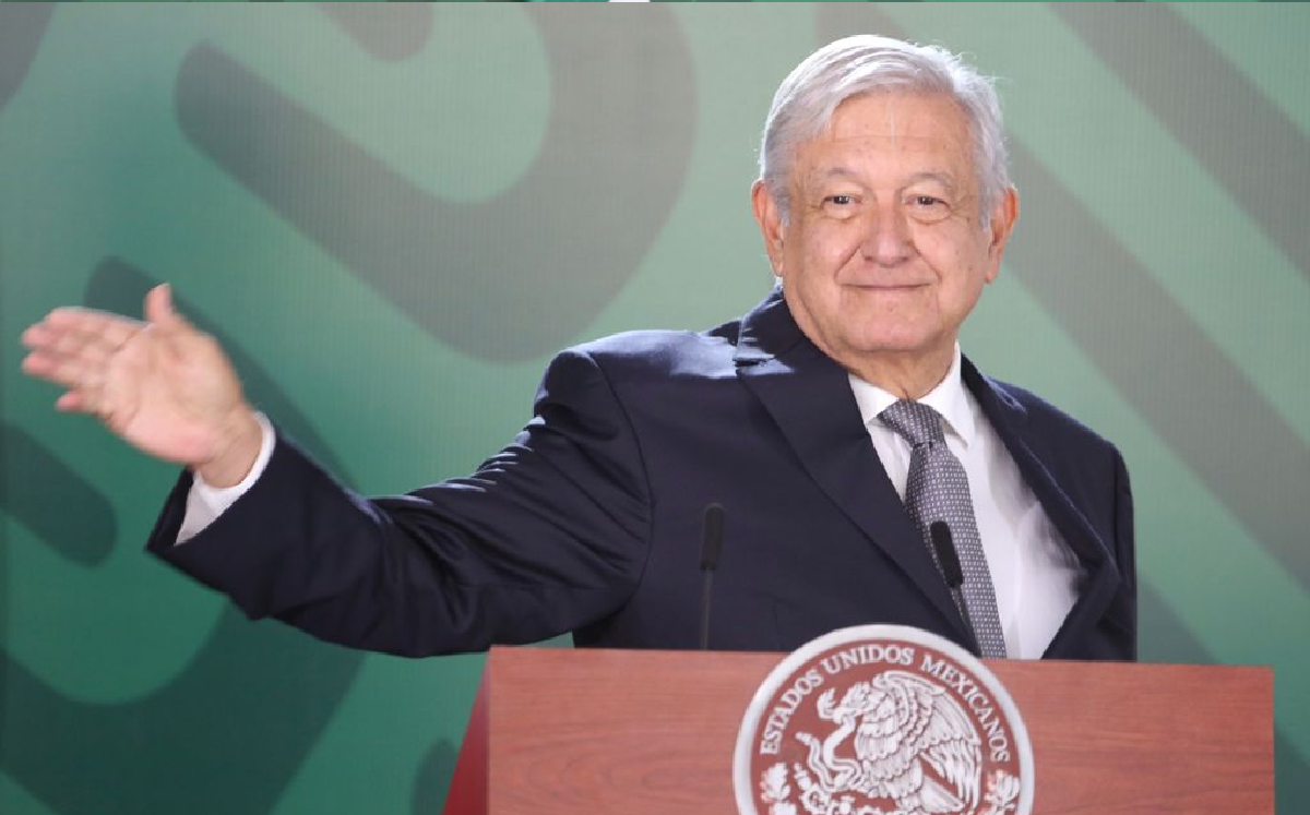 El Presidente dio su conferencia matutina desde Ciudad Juárez, Chihuahua. (Ariel Ojeda)