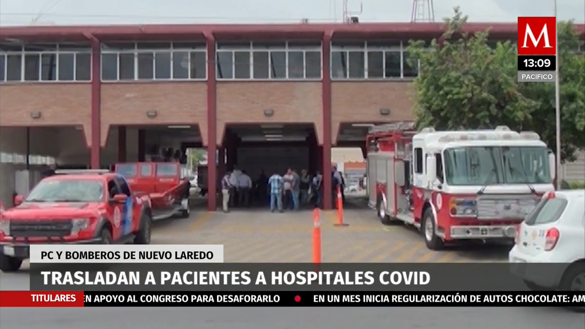 Protección Civil y bomberos de Nuevo Laredo