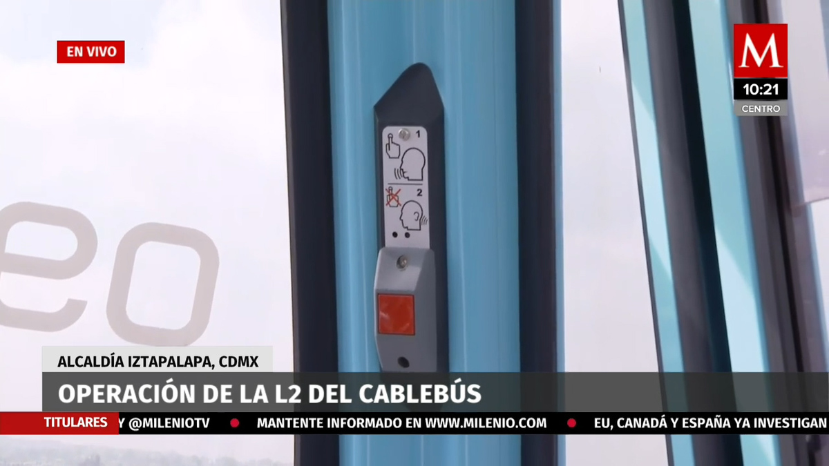 Ya está en operación la L2 del cablebús en la alcaldía Iztapalapa