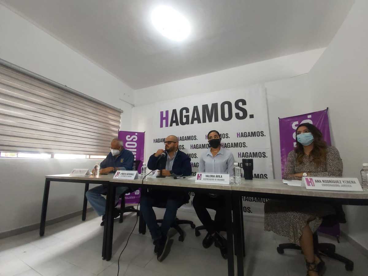 Hagamos Jalisco se pronunció  en contra de la habitabilidad de Villas Panamericanas. (Rosario Álvarez)