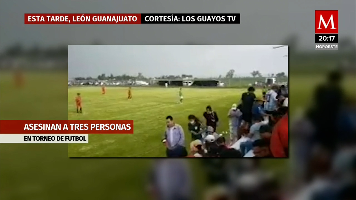 León. Matan a 3 en partido de fútbol en comunidad Santa Ana del Conde