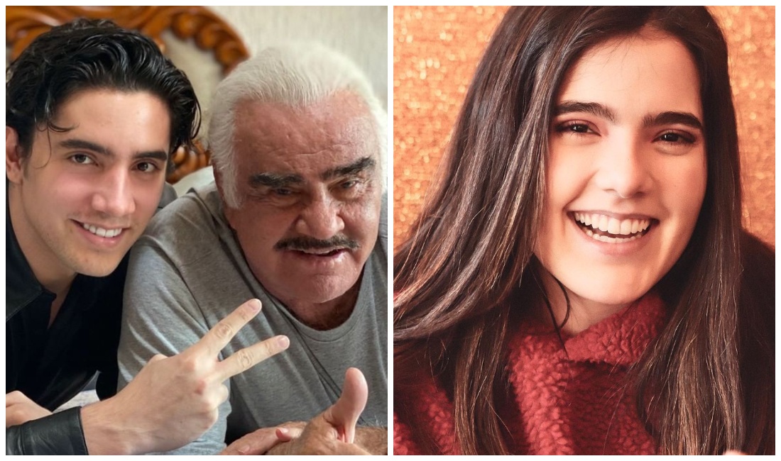 Los nietos del cantante compartieron fotos junto a él (Instagram).