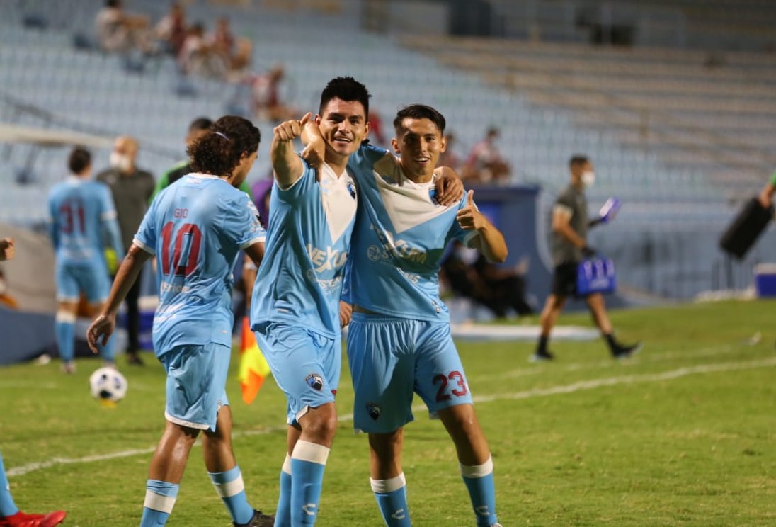 Luis Loroña marcó par de goles en el triunfo del Tampico-Madero. (Yazmín Sánchez)