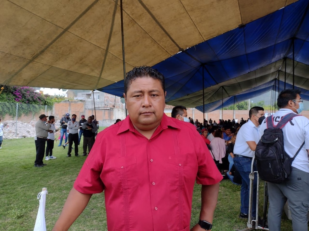 El presidente electo de Maltrata, Veracruz, Leopoldo Gómez Corona. (Isabel Zamudio)